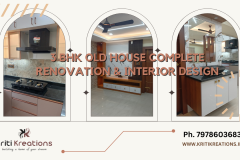3 BHK Complete Renovation at Patia