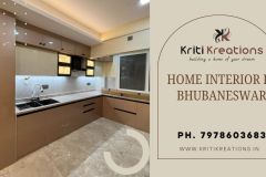 3 BHK Premium Home Interior Design at Sisu Vihar, Bhubaneswar