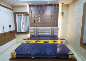Designer-Bed-with-Cushion