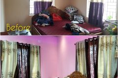 bedroom renovation before and after photo