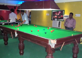 Snooker Parlor Interior at Bhubaneswar
