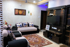 Living & Dining Room Interior Work for Mrs. Payal Dash - Mancheswar, Bhubaneswar