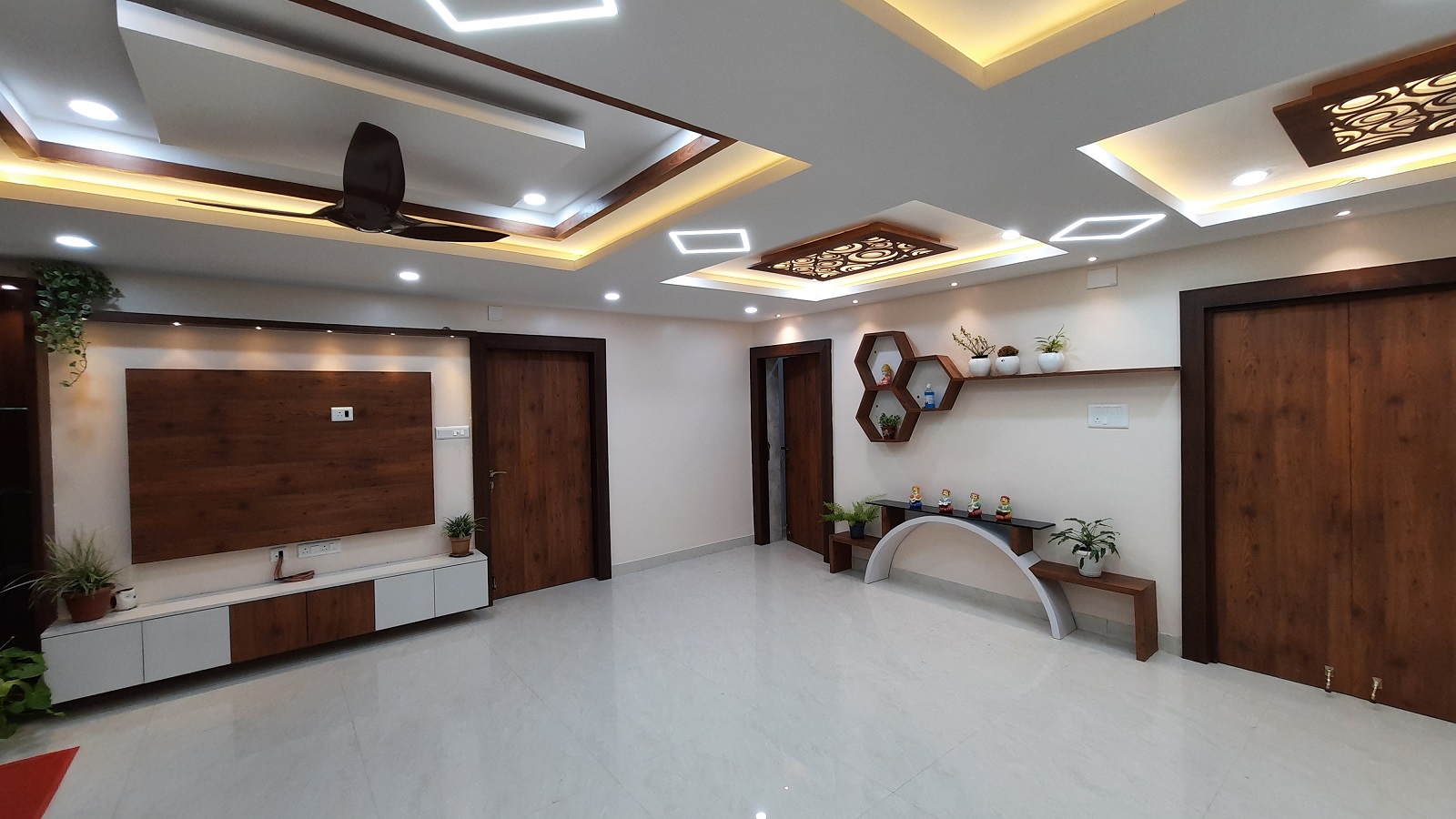 Living Room Interior Design Bhubaneswar | Kriti Kreations
