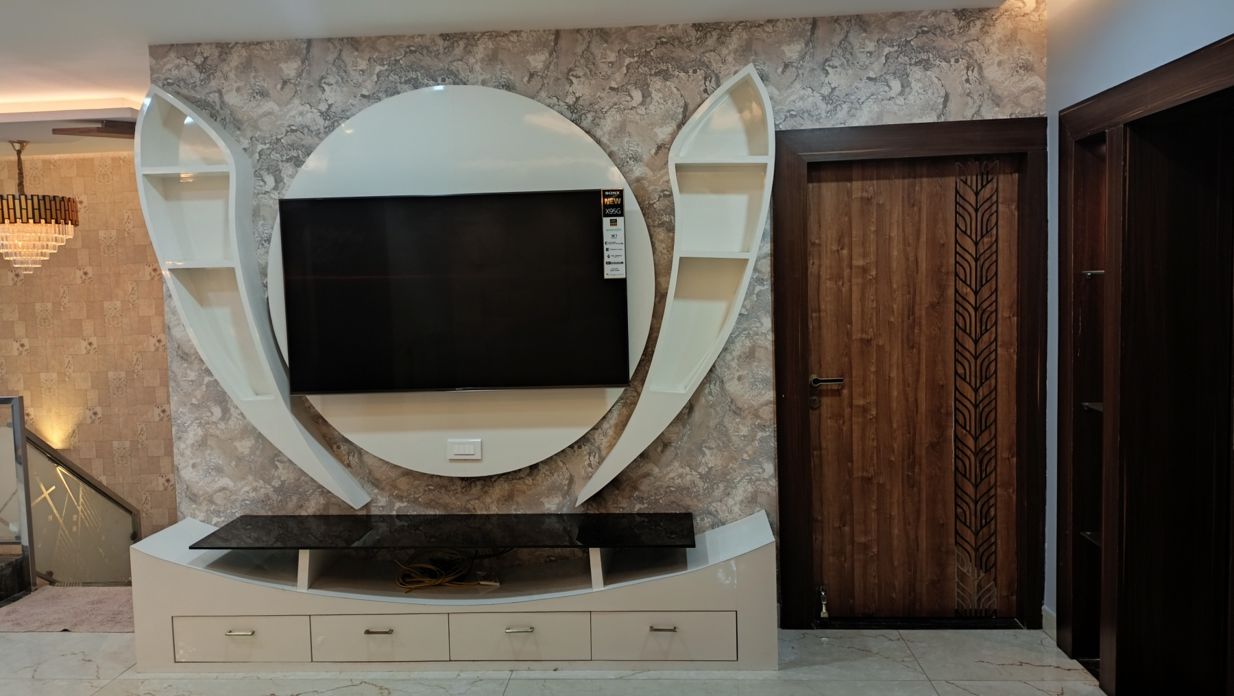 tv unit pvc design