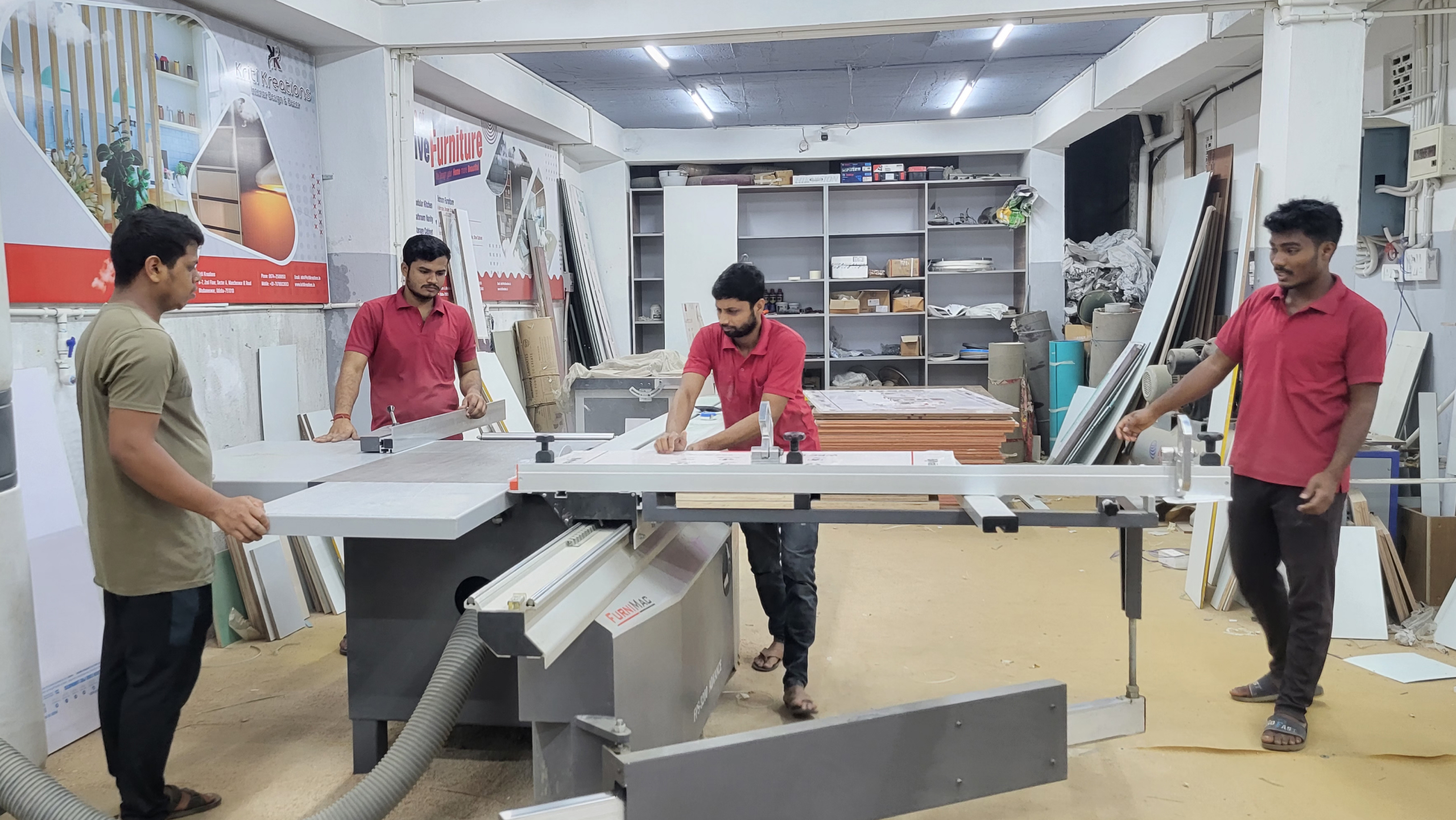 Exploring Bhubaneswar’s State-of-the-Art Modular Kitchen and Furniture Factory